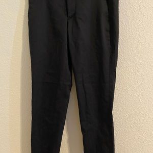 Silky khakis. “Dress pants.”